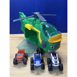 Blaze And The Monster Machines Monster Copter Swoops Helicopter Mattel Lot